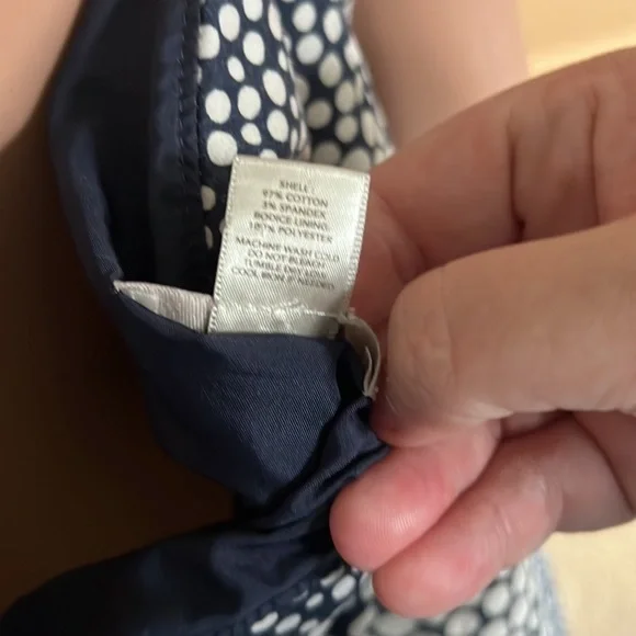 LOFT Dot Dress‎ SZ 16 - Picture 6 of 6